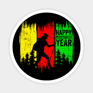 Happy Adventure Year Magnet